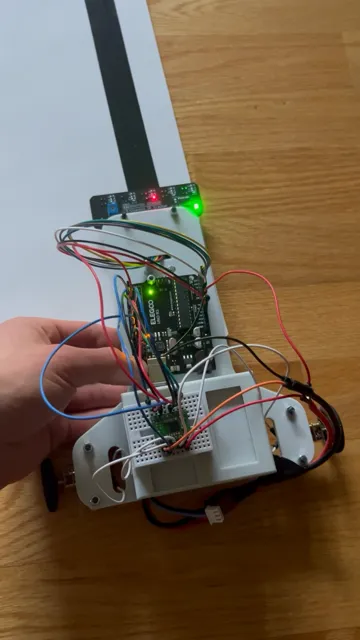 An image of my line following robot