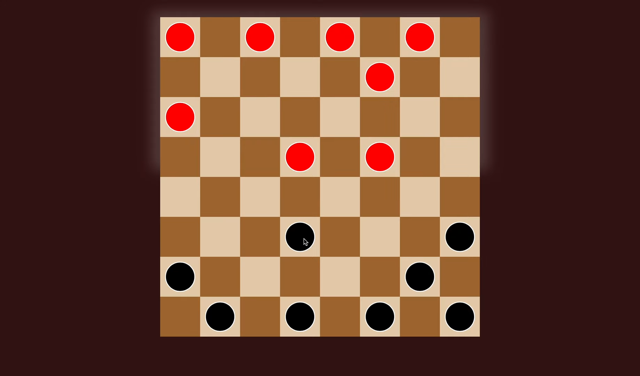 A game position against my AI